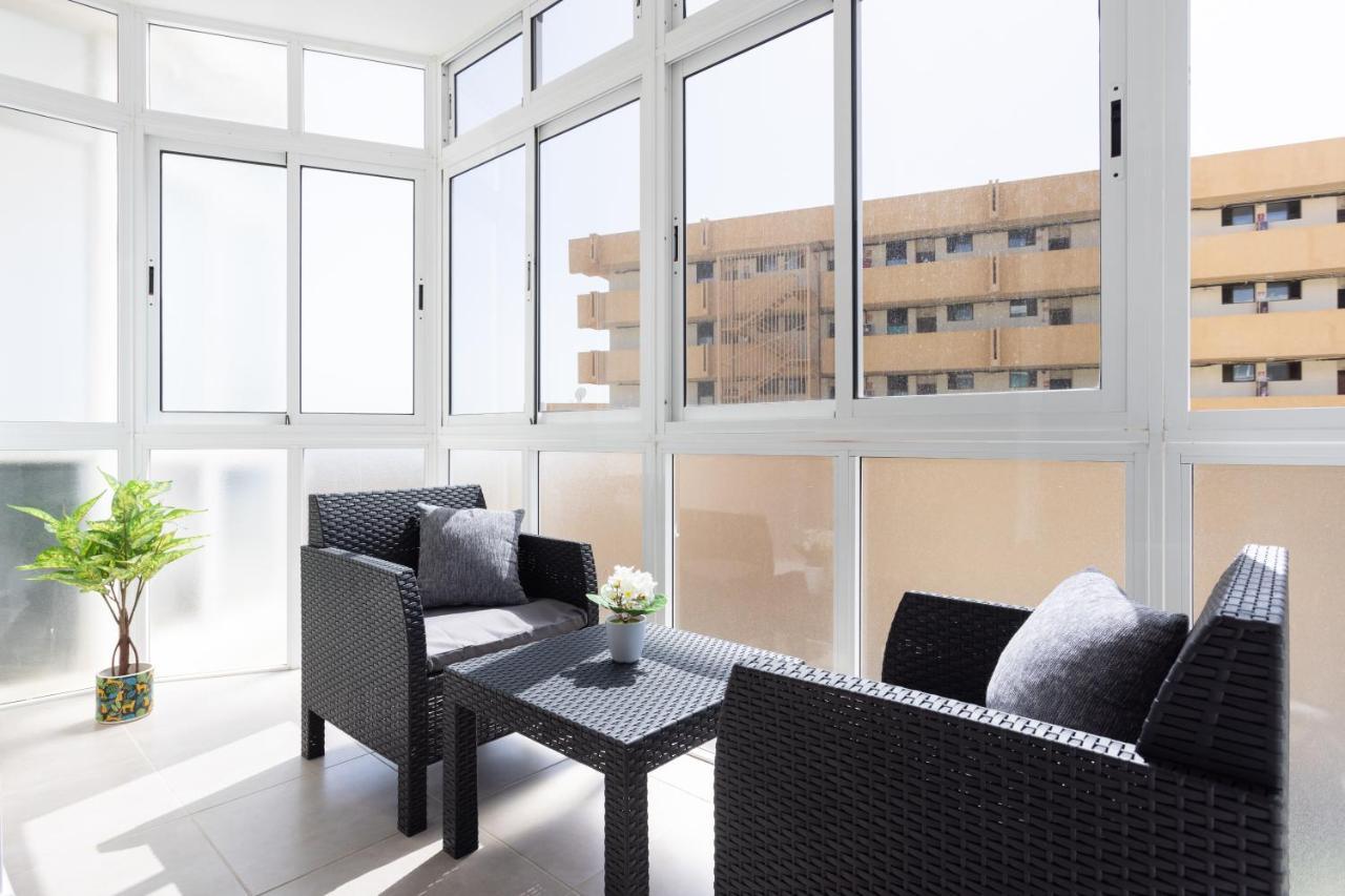Classbnb - Appartamento Moderno A 250M Da Playa Troya Playa de las Americas  Luaran gambar